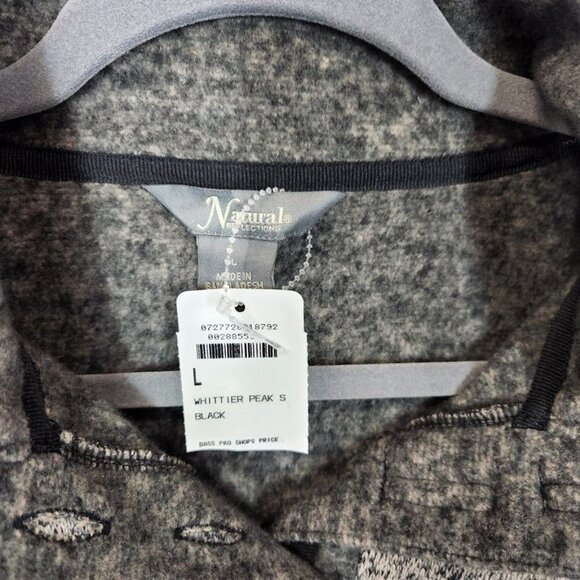 NWT Natural Reflections Whittier Peak Fleece Long-Sleeve Sweater Size Large - Picture 6 of 8